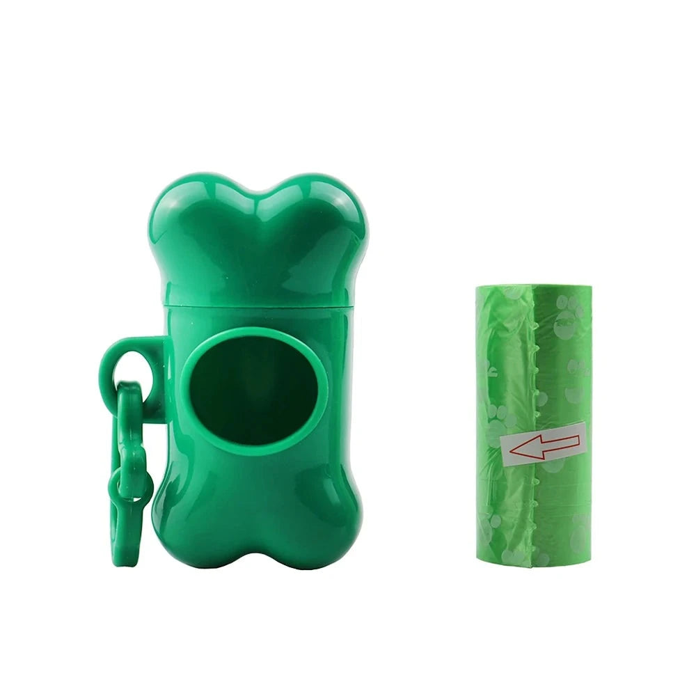 Dispenser de Saco Plástico em Formato de Osso