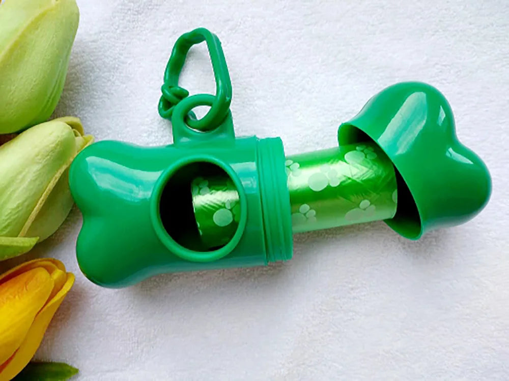 Dispenser de Saco Plástico em Formato de Osso