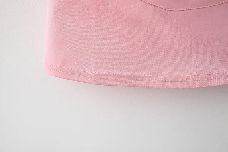 Vestido Infantil Coelhinho com Listras