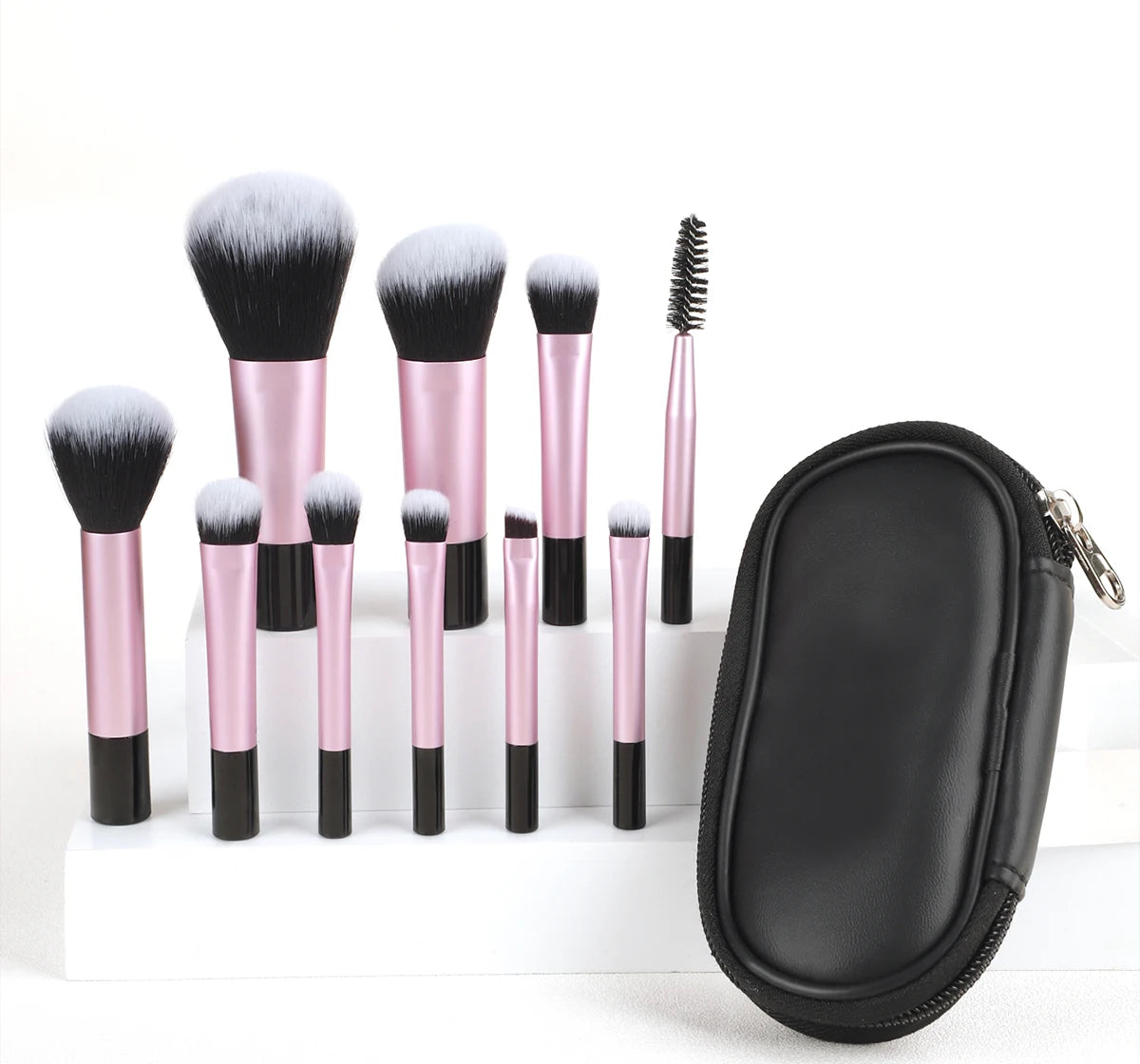 Professional Mini RT Maquiagem Brush Set, Pó, Sombra, Fundação, Blush, Blende