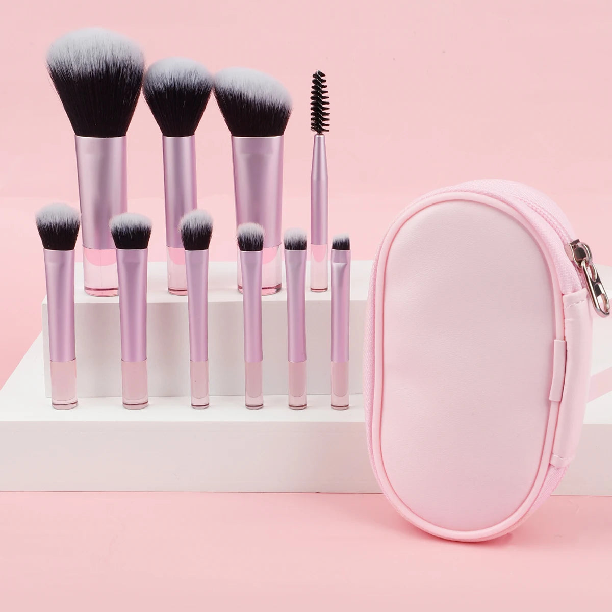 Professional Mini RT Maquiagem Brush Set, Pó, Sombra, Fundação, Blush, Blende