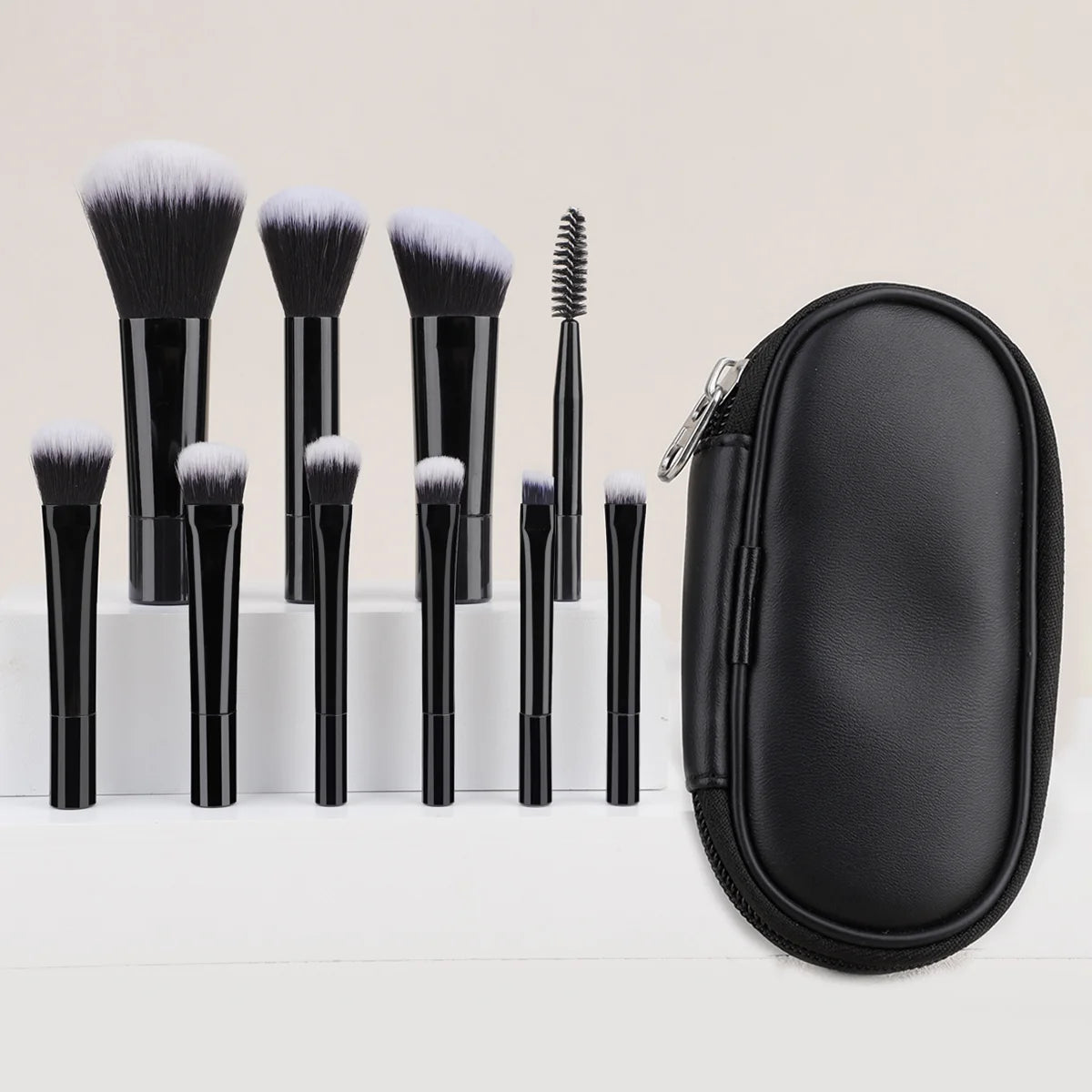 Professional Mini RT Maquiagem Brush Set, Pó, Sombra, Fundação, Blush, Blende