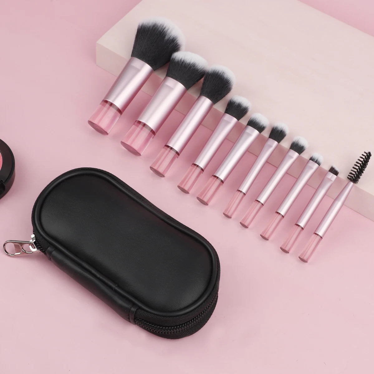 Professional Mini RT Maquiagem Brush Set, Pó, Sombra, Fundação, Blush, Blende