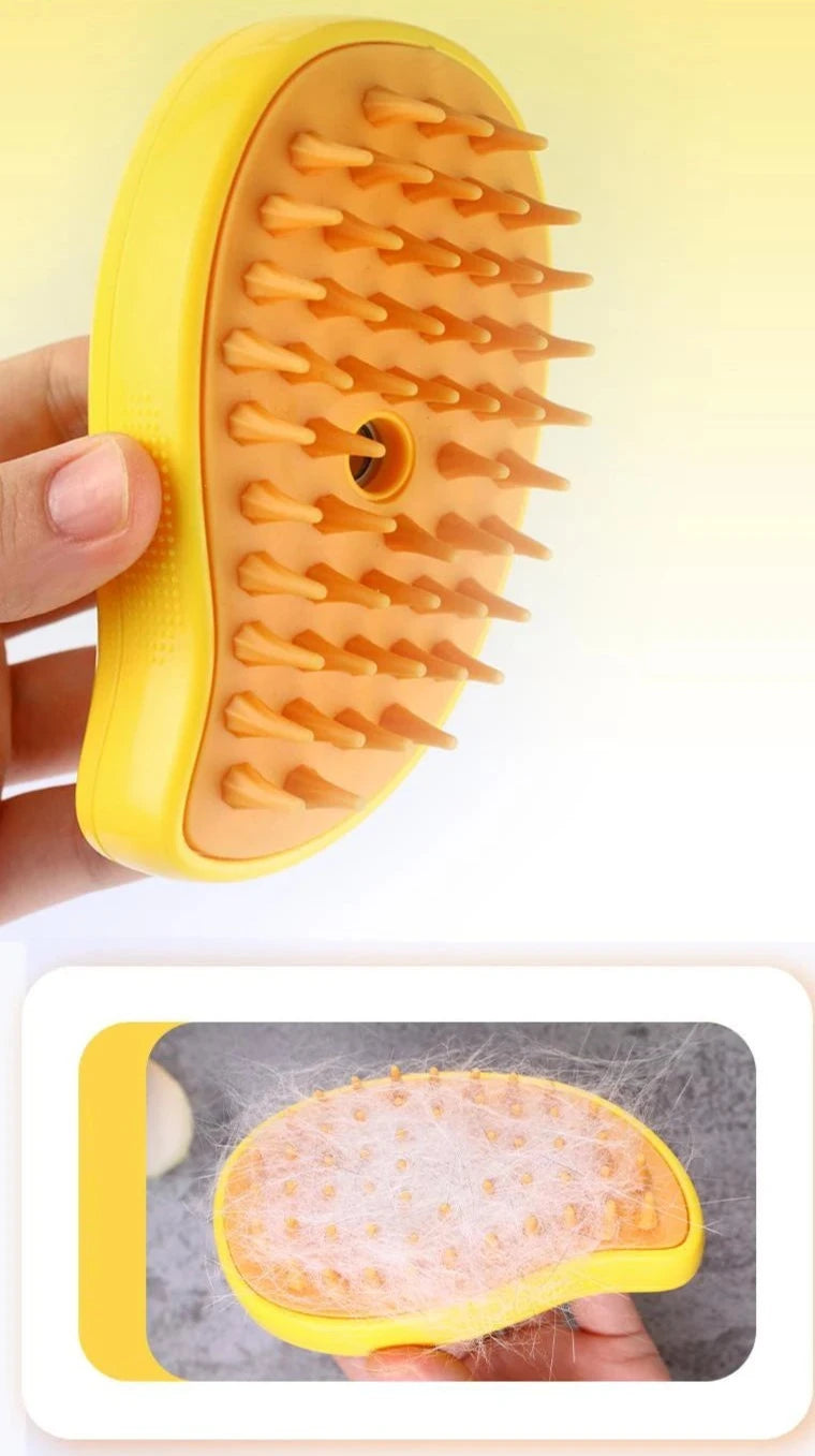 Escova para Limpeza e Massagem com Vaporizador