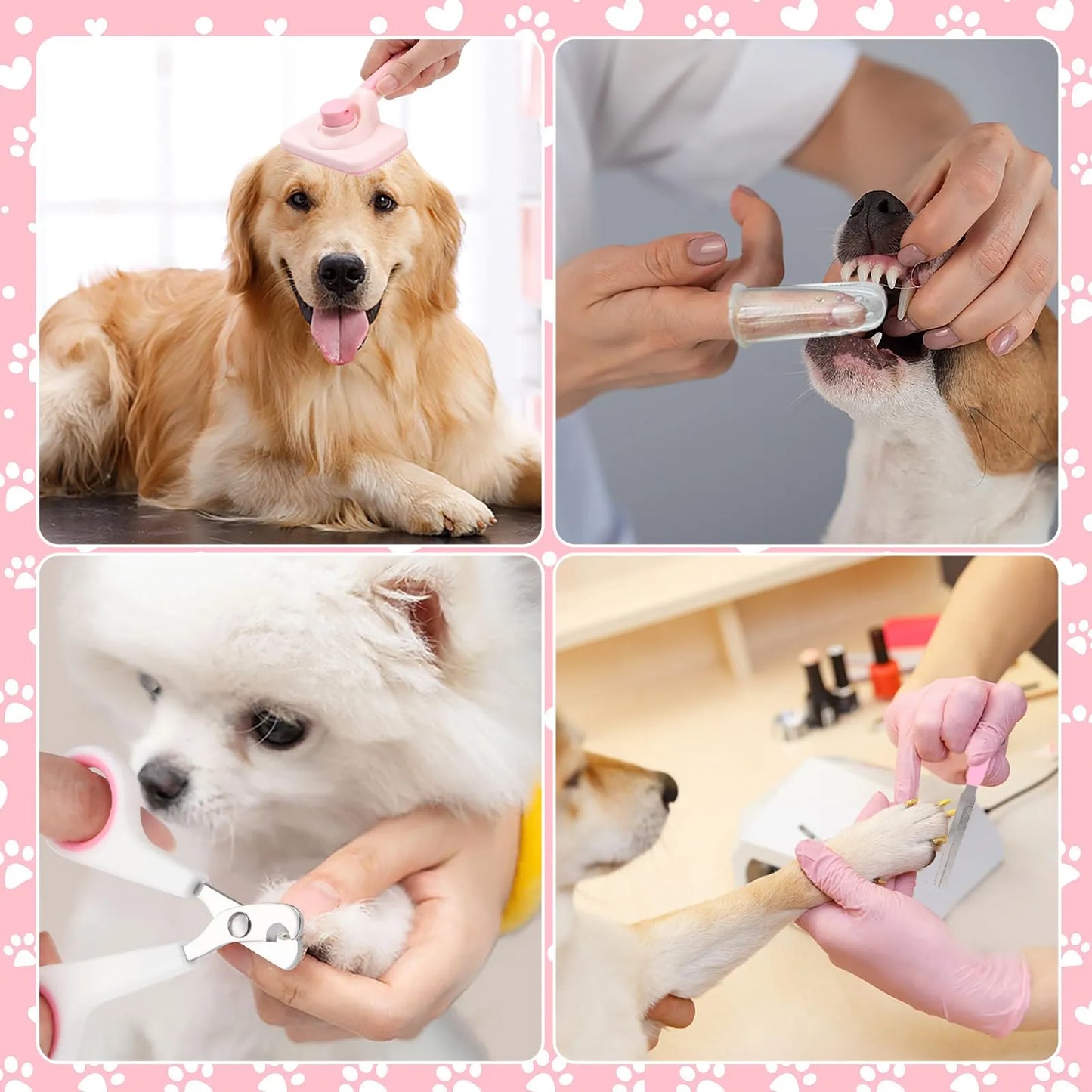 Kit Higiene para Pet com 8 Peças